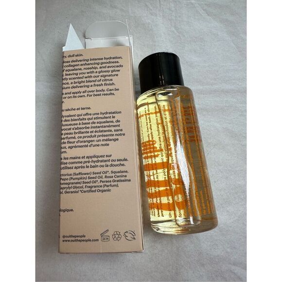 OUI the People Featherweight Hydrating Body Gloss Oil with Squalane 3.3oz/98ml - Picture 3 of 4